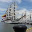 Grandes veleros arribaron al puerto de Veracruz