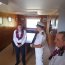  Ministro de Defensa visitó reparticiones navales de Rapa Nui  