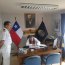  Ministro de Defensa visitó reparticiones navales de Rapa Nui  