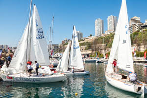 60 veleros y 126 tripulantes dieron vida a la IX Regata Escuela Naval-Santander 2018