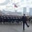  Personal de la Quinta Zona Naval participó del desfile en la ciudad de Puerto Montt  