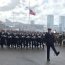 Personal de la Quinta Zona Naval participó del desfile en la ciudad de Puerto Montt