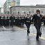 Alrededor de la plaza de la Independencia de Concepción se realizó el desfile donde participaron los alumnos de la Escuela de Grumetes y los Infantes de Marina del Fuerte O`Higgins