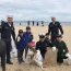 En Tomé alumnos y Autoridad Marítima recolectaron 200 kilos de basura