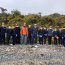 Isla Chelín se sumó a la iniciativa Limpieza de Playas
