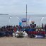 En Tomé alumnos y Autoridad Marítima recolectaron 200 kilos de basura