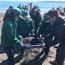 Limpieza de Playas en Lenga incluyó inspección submarina