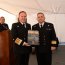  Comandante en Jefe de la Armada, Almirante Julio Leiva junto al Comandante en Jefe de la Escuadra, Contraalmirante Jorge Ugalde presentando el libro que resume los 200 años de historia de la Escuadra Nacional.  