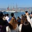 Más de 1.500 personas recibieron al BE Esmeralda en Valparaíso