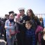 Más de 1.500 personas recibieron al BE Esmeralda en Valparaíso