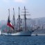 Más de 1.500 personas recibieron al BE Esmeralda en Valparaíso