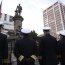  Personal naval rindió homenaje a Blanco Encalada, quien fue el primer Comandante en Jefe de la Escuadra  