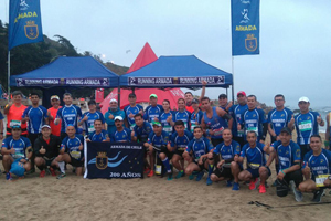 Marinos destacaron en la "Maratón Internacional de Viña del Mar 2018"