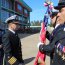 Comunidad de Curanilahue donó nuevo estandarte a la base de Infantería de Marina Tumbes