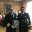 Delegaciones extranjeras participantes en la Regata Off Valparaíso fueron recibidos por el Director de la Escuela Naval