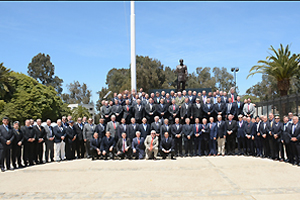 Promoción de Oficiales de 1979 conmemora sus 40 años de egreso visitando la Escuela Naval