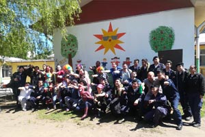 Operativo social de la Armada junto a Fundación llenó de alegrías a los habitantes de la Isla Santa María