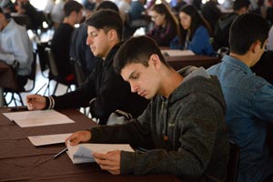 Postulantes a la Escuela Naval "Arturo Prat" rindieron la tercera y última etapa del Proceso de Admisión 2019