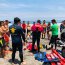 Nadadores de rescate de la Cuarta Zona Naval capacitan a salvavidas de Iquique