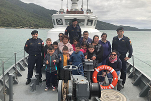 LSG “Chiloé” apoyó traslado de alumnos de la Escuela Rural “Loyola”