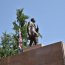 Monumento a Lord Cochrane es inaugurado en Santiago con la presencia de la Princesa Ana