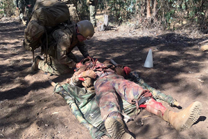 Cadetes participaron en el Campeonato de Patrullas de la Escuela Militar "Lautaro 2018"