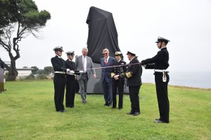 Princesa Ana de Reino Unido participó del 200 Aniversario de la llegada del Almirante Lord Cochrane a Chile