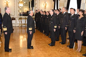 Se efectuó el cambio de mando en la Subjefatura del Estado Mayor General de la Armada