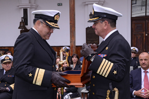 Cambio de mando de la Dirección General de Finanzas de la Armada