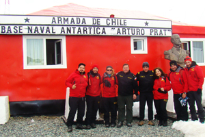 Instituto Antártico chileno realizó estudios submarinos en Base Naval Antártica “Arturo Prat”