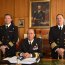 Ceremonia de cambio de mando de la Dirección de la Escuela Naval 