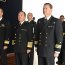 Ceremonia de entrega de la capa del Comandante Arturo Prat a la Escuela Naval