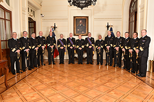 Ascienden 14 nuevos Vicealmirantes y Contraalmirantes