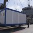 Buque Aquiles comienza traslado de materiales para la base provisoria en Bahía Fildes