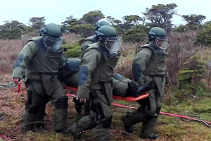 Marinos comienzan segunda etapa de desminado humanitario en el sur del país
