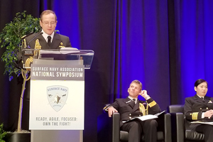 Jefe de la Misión Naval de Chile en Estados Unidos expuso en simposio internacional
