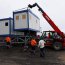 Gobernación Marítima de la Antártica recibe módulos que funcionarán como base provisoria