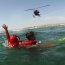 Helicóptero naval rescató a dos menores de edad en San Antonio
