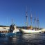 9 horas duró el trabajo de mantención del casco del Buque Escuela “Esmeralda”