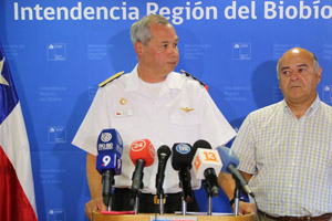 Gobierno designó como Jefe de la Defensa Nacional para la Región del Biobío al Contraalmirante Carlos Huber