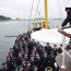  Batallón de Reclutas de la Escuela Naval inicia primera Campaña Náutica en Talcahuano  