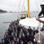 Batallón de Reclutas de la Escuela Naval inicia primera Campaña Náutica en Talcahuano