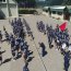 Hasta la Escuela de Grumetes llegaron los nuevos reclutas de la Escuela Naval para una visita profesional
