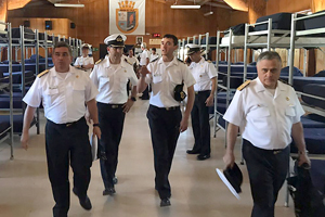 Escuela de Grumetes recibió la visita del Comandante en Jefe de la Armada (S)