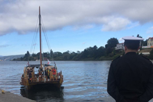 Capitanía de Puerto de Valdivia recibió a catamarán “Kuini Analola”
