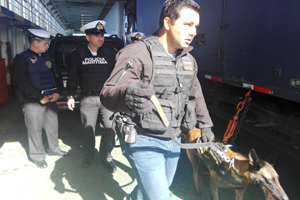 Policía Marítima de la Capitanía de Puerto de Quellón realizó fiscalización antidroga