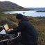 Patrullero Isaza apoya trabajos de instalación de equipos de la Red Sismológica Nacional (RSN) en isla Cook.