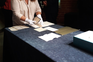 Museo Marítimo Nacional recibió donación de carta escrita por Carmela Carvajal