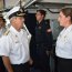Comandante de Operaciones Navales realizó visita inspectiva a buques de la Escuadra Nacional