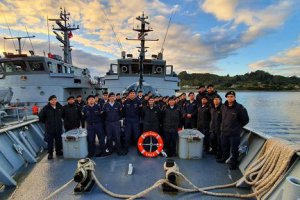 Patrullero "Micalvi" y SHOA preparan cartas de inundación ante tsunami en Toltén